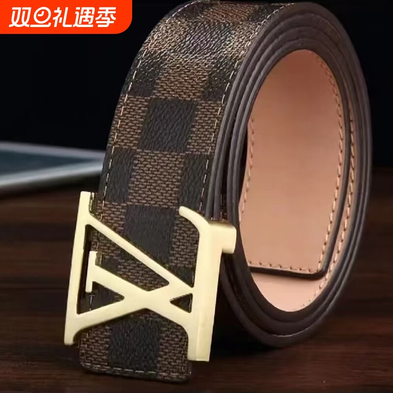2025新款男生皮带男款潮流学生腰带设计感小众休闲裤袋简约百搭版