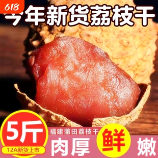 正宗大果荔枝干核小肉厚非无核办公室休闲零食福建特产滋补干货