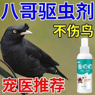 八哥驱虫体外专用喷雾除羽虱跳蚤螨虫一喷净防啄毛掉毛喷剂防虫
