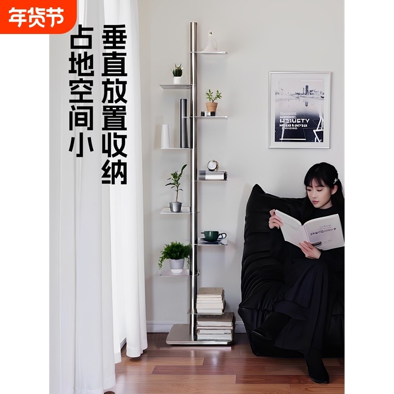 创意旋转书架客厅落地转角铁艺多层置物架家用玩具架书本收纳架,住宅家具,书架,淘宝优惠券,粉丝福利购,淘宝优惠卷