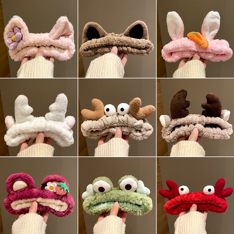 发带洗脸发箍女2026新款敷面膜专用束发带洗漱头箍头套发卡男头饰