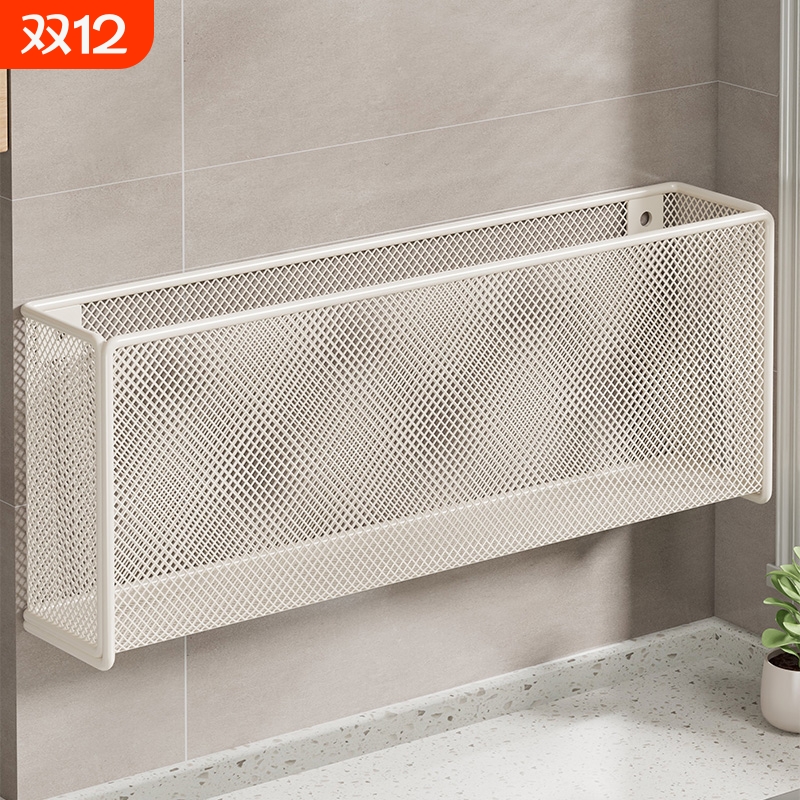 挂壁式保鲜膜收纳架厨房置物架