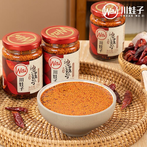 川娃子油泼辣子辣椒酱红油拌菜料