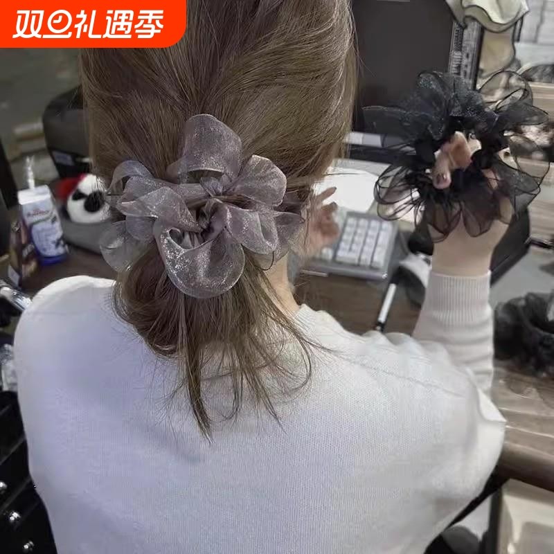 欧根纱小肠发绳新款|千人加购