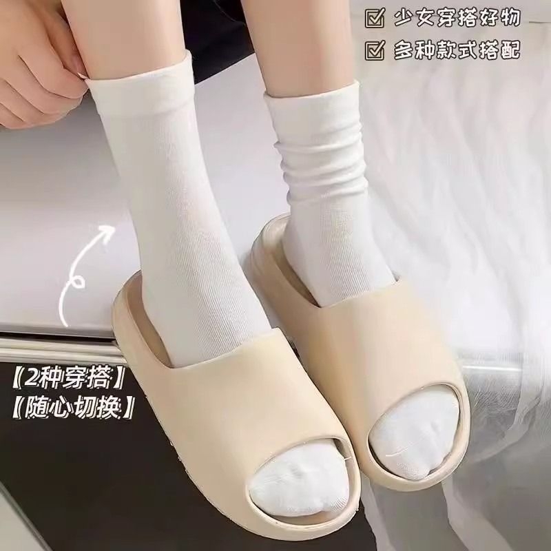 【高质量不起球袜子】纯棉袜子女