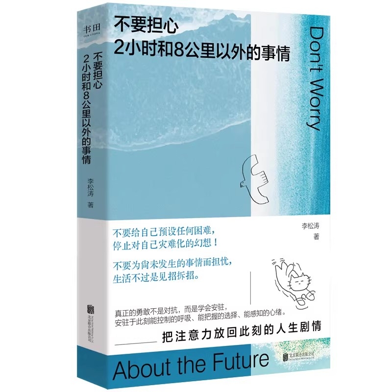 正版 不要担心2小时和8公里以外的事情 李松涛 不要给自己预设任何困难 停止对自己灾难化的幻想 把注意力放回现在 励志成功书籍