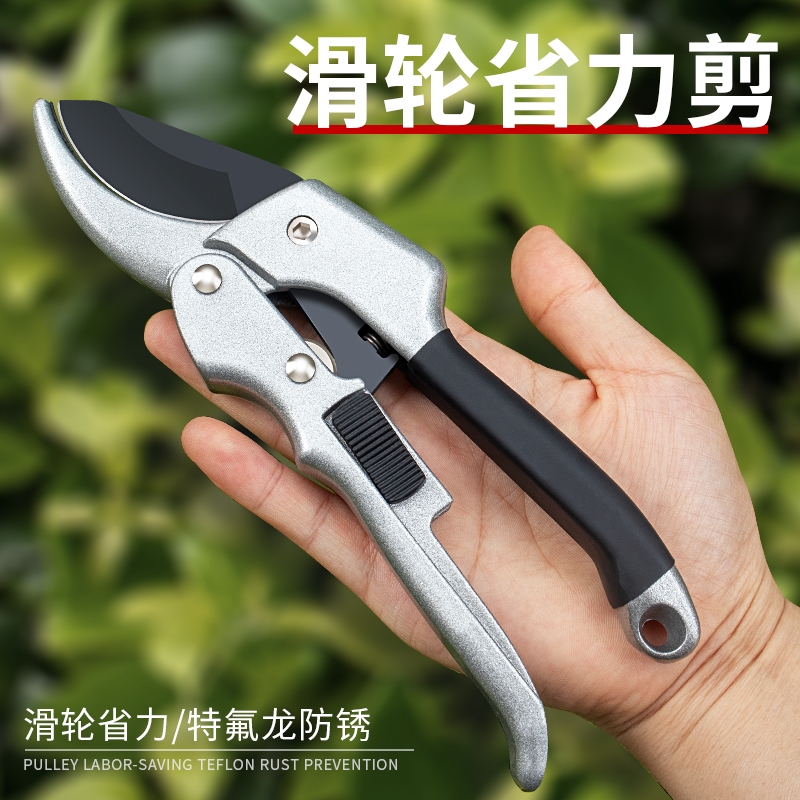 修枝剪园艺剪刀剪树枝专用园林修剪工具果树修花木花艺滑轮剪省力