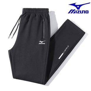 休闲直筒束脚卫裤 mizuno 速干长裤 男宽松大码 wave美津濃运动长裤