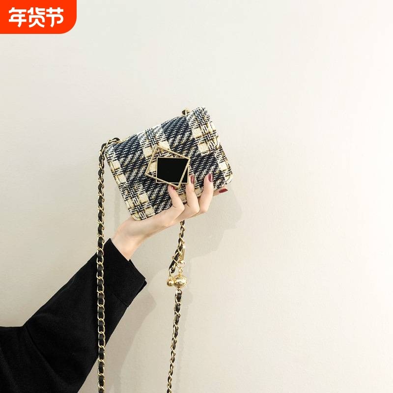 爱马女仕迷你小包包女夏新款时尚链条斜挎包高级感百搭复古小方包,箱包皮具/热销女包/男包,小方包,淘宝优惠券,粉丝福利购,淘宝优惠卷