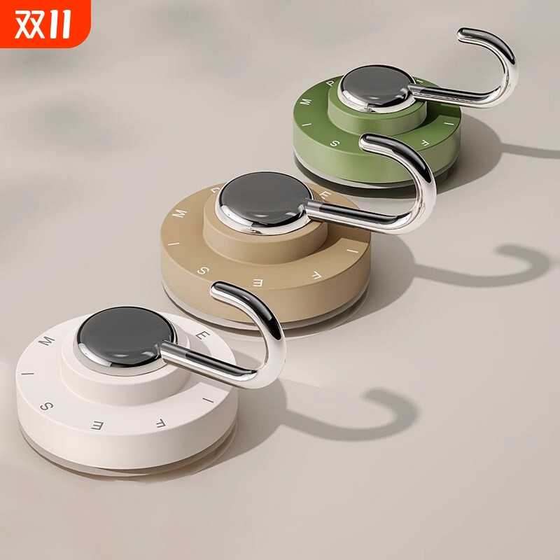 吸盘挂钩免打孔强力承重真空无痕厨房浴室卫生间收纳壁挂粘钩墙面