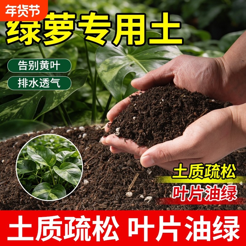 绿萝专用营养土家用盆栽花卉阳台园艺种植土壤植物通用型营养土,鲜花速递/花卉仿真/绿植园艺,家庭园艺肥料,淘宝优惠券,粉丝福利购,淘宝优惠卷