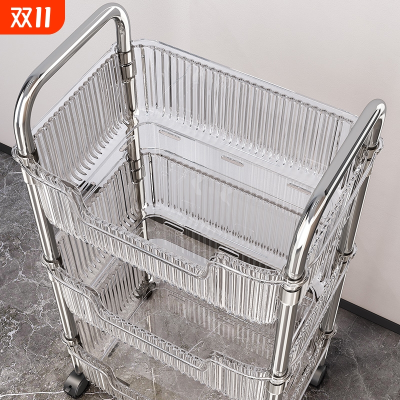 【全网热销100w】零食置物架落地