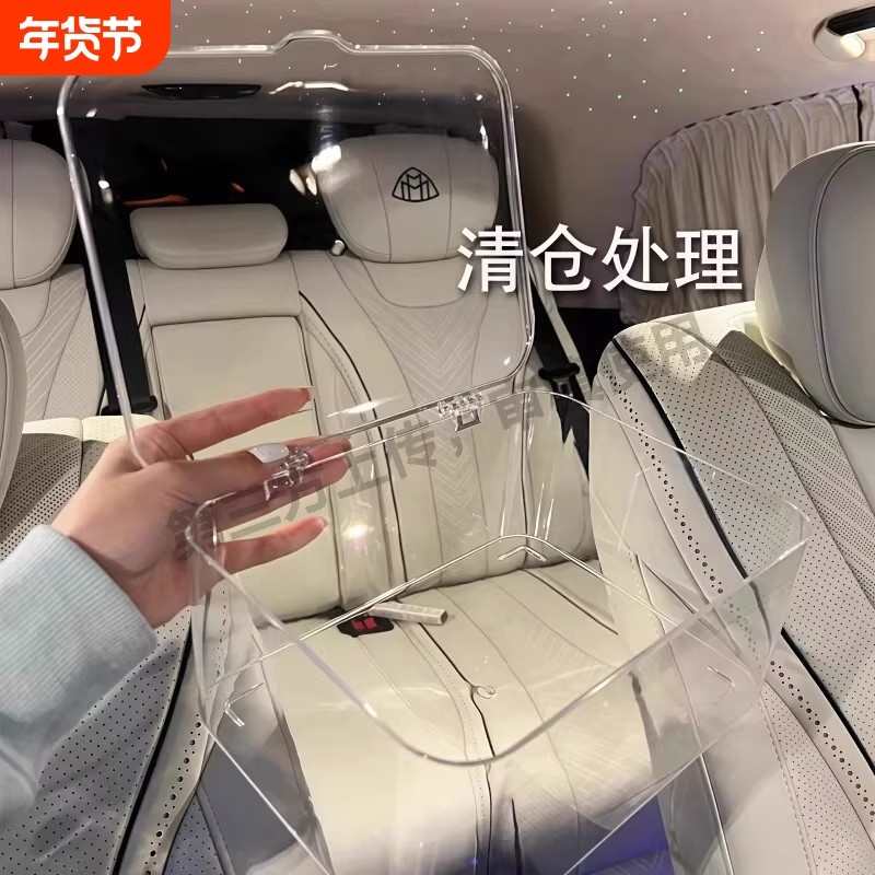 亚克力收纳盒带盖桌面透明防尘整理盒卧室办公室杂物筐长方形翻盖,收纳整理,桌面收纳盒,淘宝优惠券,粉丝福利购,淘宝优惠卷