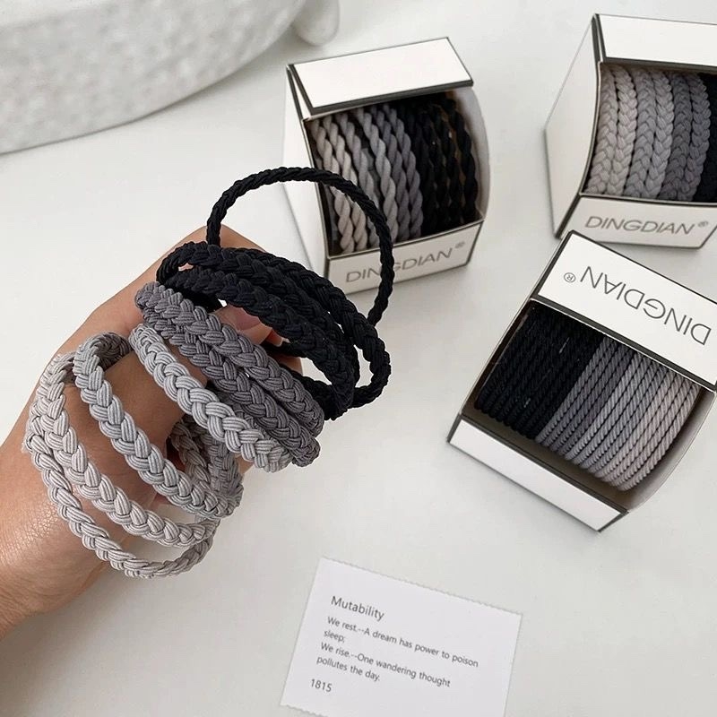 扎高马尾橡皮筋高弹力耐用发绳