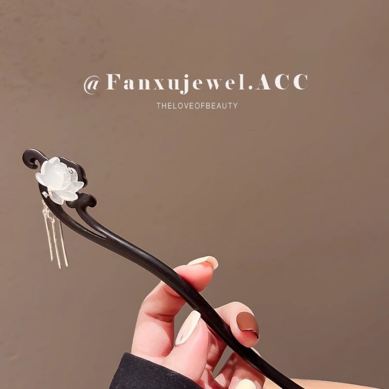 儿童古风发簪新中式流苏步摇发钗