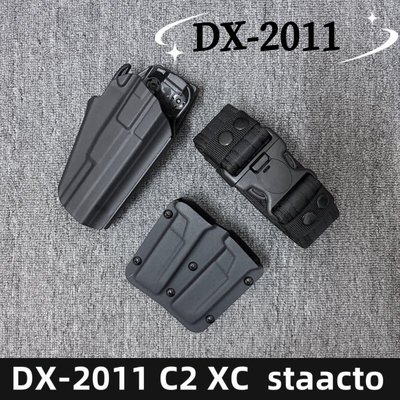 DX-2011 C2战术腰带套装ipsc竞技快拆弹匣套北青枪套XC腰挂快拔