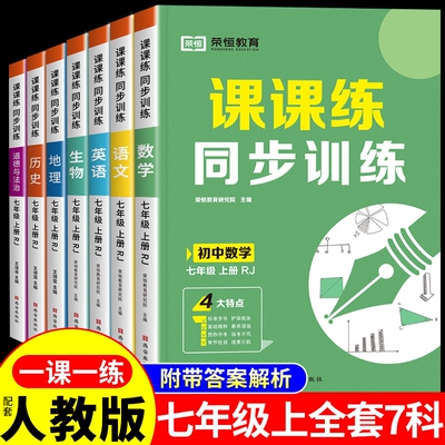 2024七年级上册同步练习册人教版