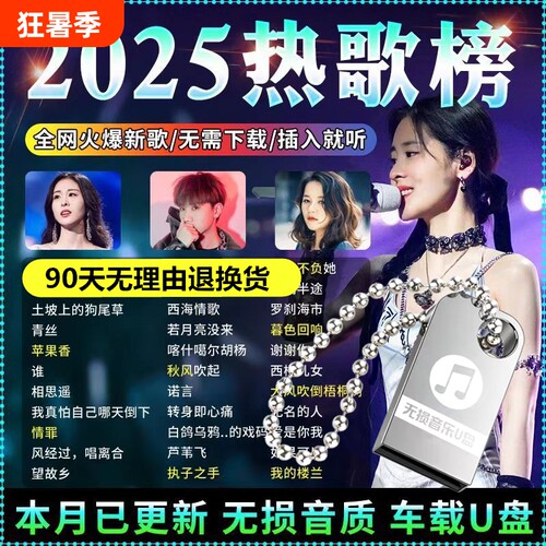 老歌DJ车载音乐U盘成名金曲dj百听不腻新唱无损MP3歌曲情歌粤语