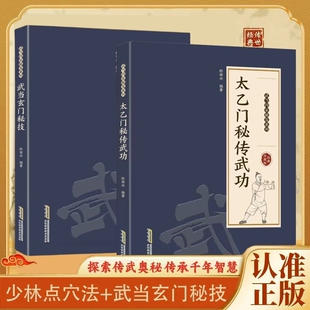 现货速发太乙门秘传武功正版武当内家秘笈玄门秘技易学易懂千年传承用途广泛影响深远五行拳修炼功夫书籍L少林武术气功真传点穴法