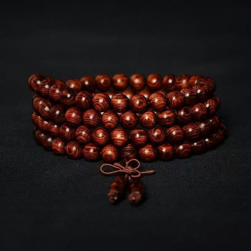 黄花梨手串108颗手链男女同款