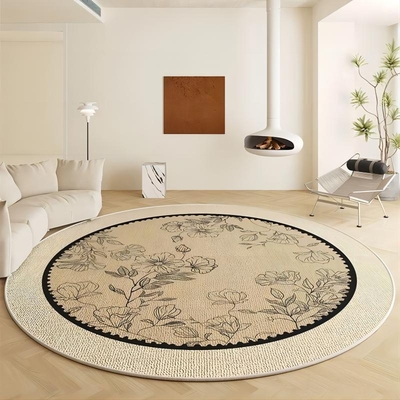 法式圆形复古地毯|超2.4万次加购
