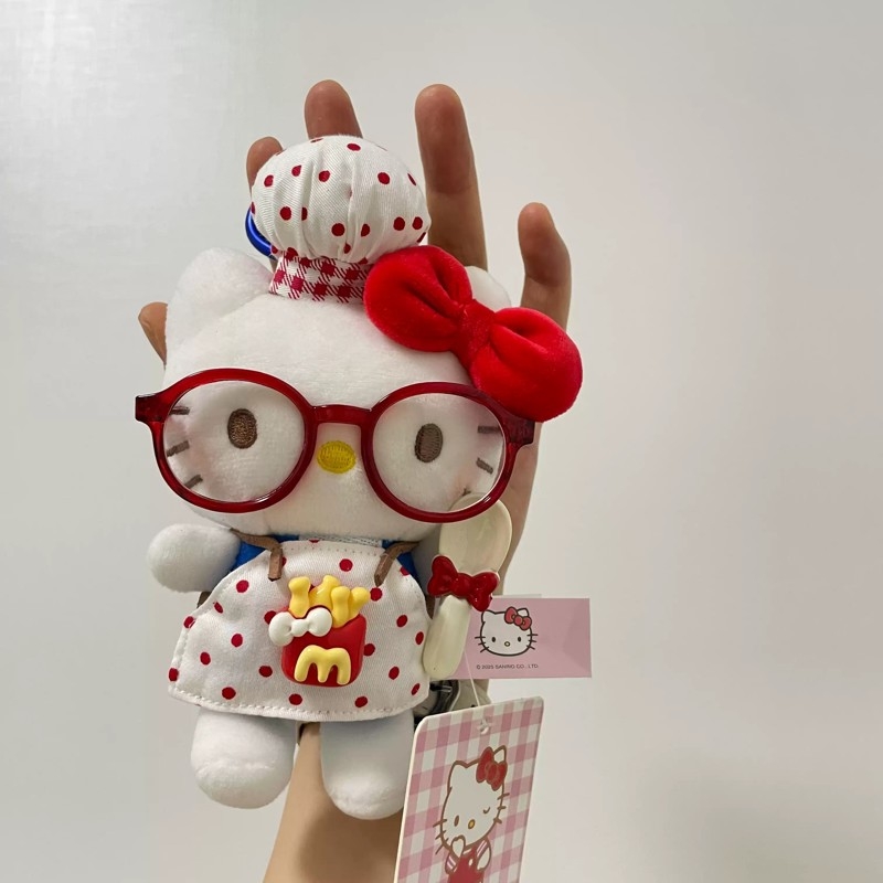 正版hellokitty包包钥匙扣挂件kitty猫kt书包小饰品公仔玩偶背包