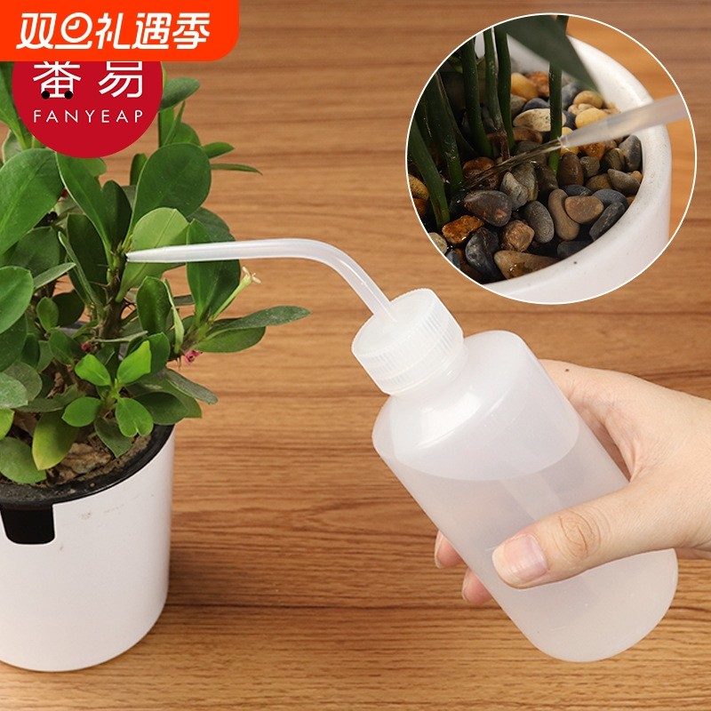 弯嘴壶A1pf0-家用室内植物浇水浇花壶用多肉刻度工具长嘴尖嘴挤