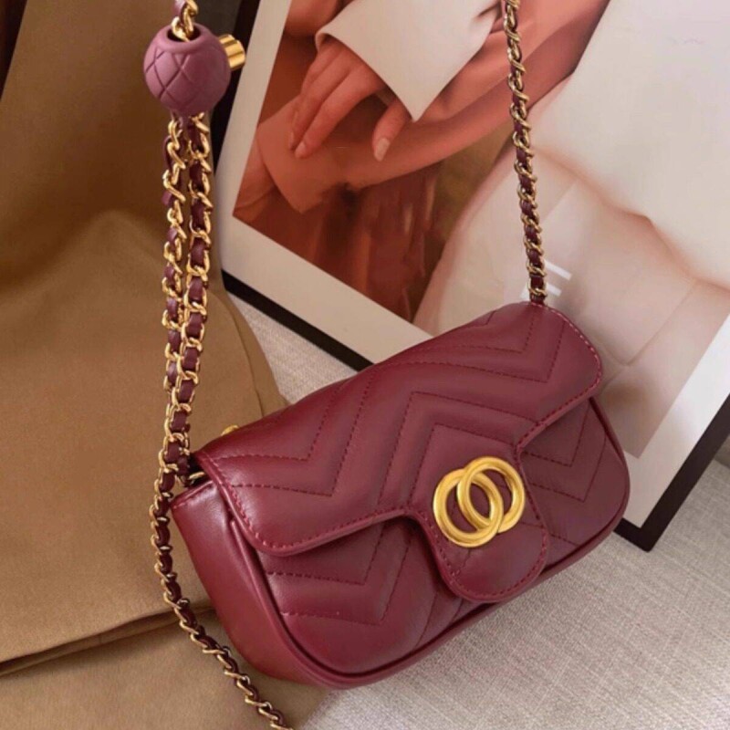 爱玛女仕小香风菱格链条包女新款春夏时尚单肩斜挎包ins百搭洋气