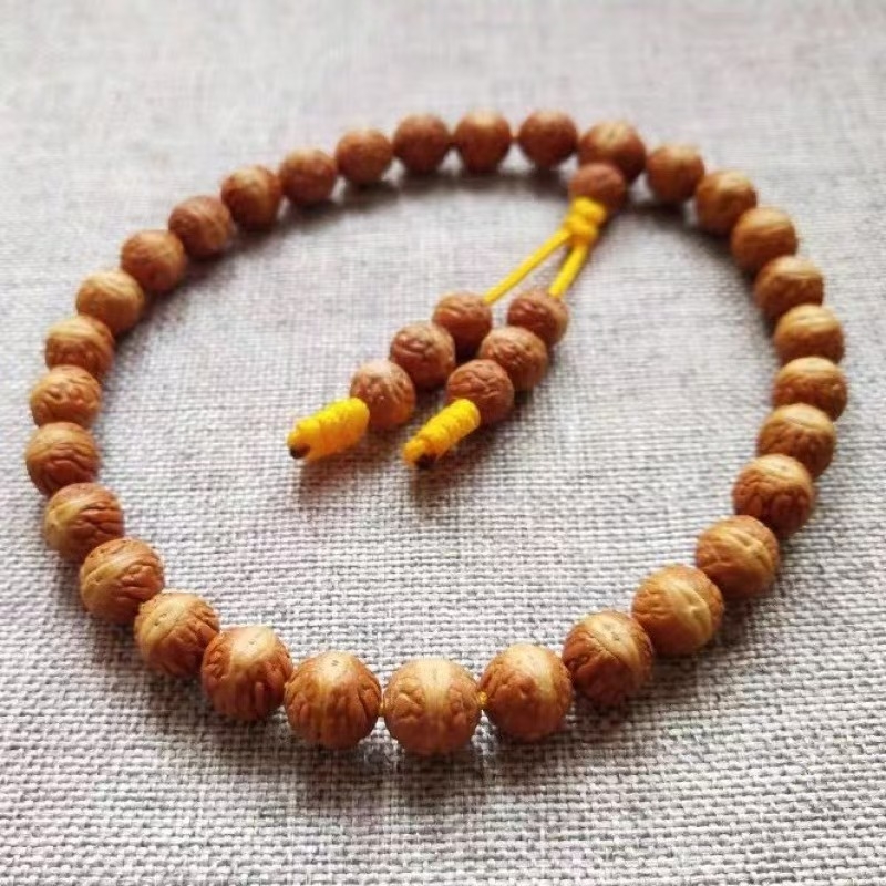 凤眼菩提文玩国产凤眼手串酸枣核