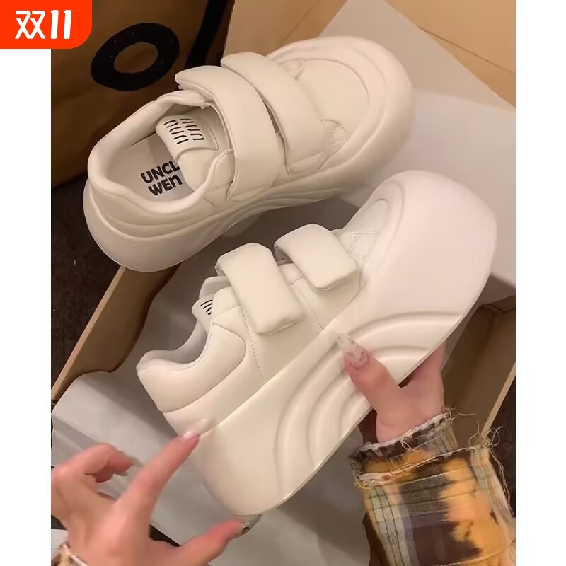 厚底休闲鞋白色|超2.4万次加购