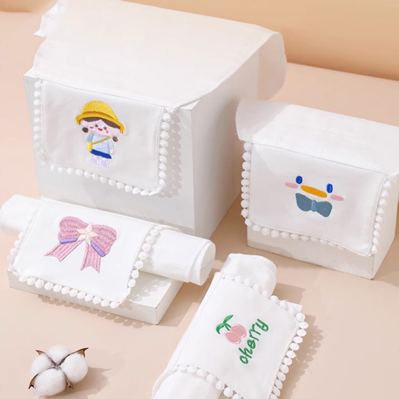 儿童吸汗巾婴儿垫背幼儿园绣名字