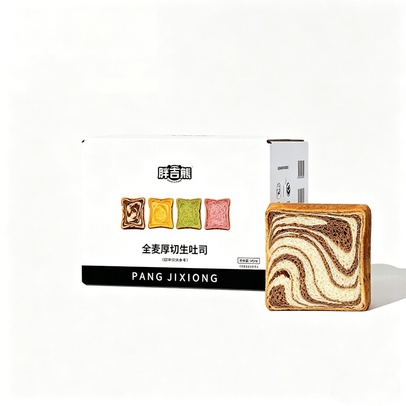 厚切咖啡抹茶全麦牛乳吐司早餐代餐饱腹松软面包整箱网红零食糕点