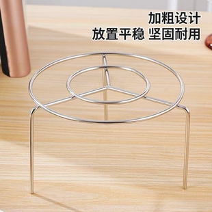 不锈钢蒸架高脚家用高压锅内支架隔水架子蒸盘蒸笼高脚小蒸馒头