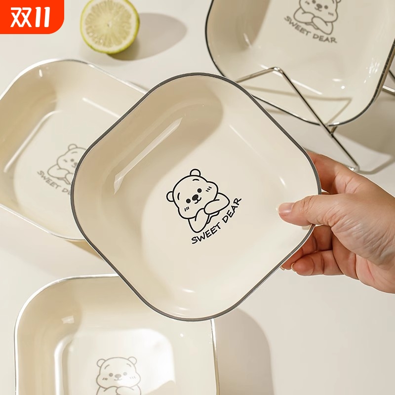 甜鑫吐骨碟食品级收纳加厚