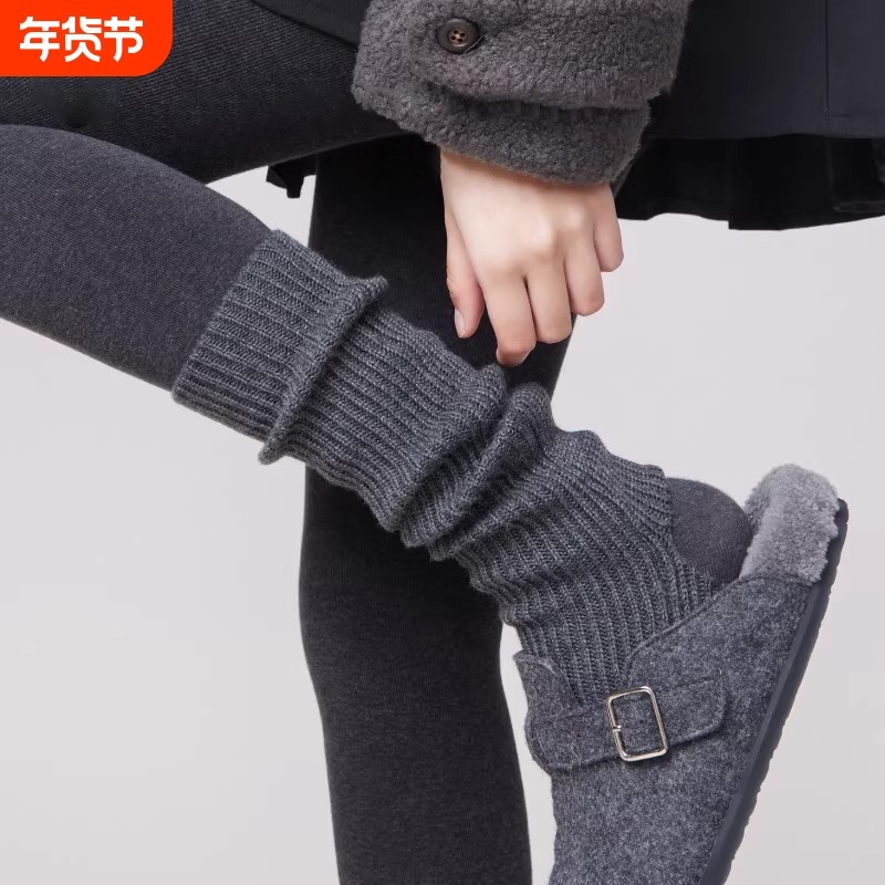 堆堆袜子女2025新款爆款冬踩脚袜套配雪地靴加厚加长保暖腿套卡通,女士内衣/男士内衣/家居服,中筒袜,淘宝优惠券,粉丝福利购,淘宝优惠卷