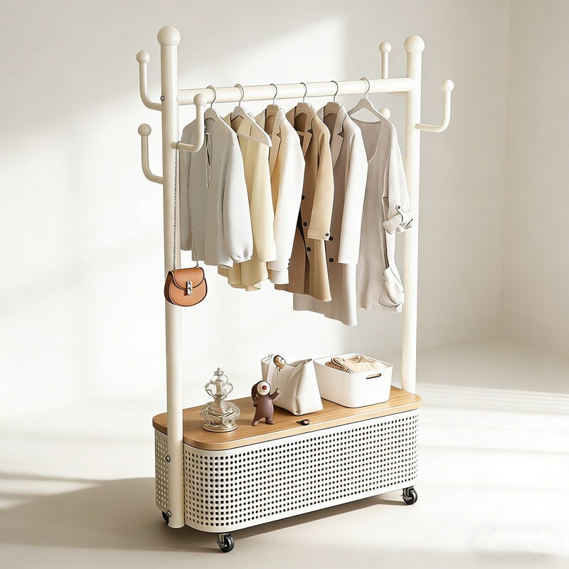 衣架落地卧室家用挂衣架晾衣架室内衣服架子房间简易衣帽架阳台