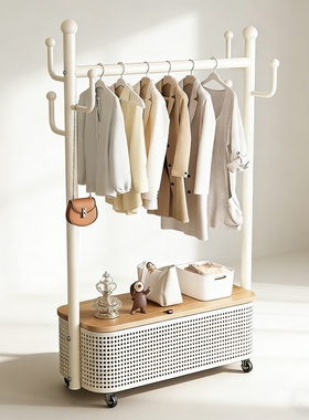 衣架落地卧室家用挂衣架晾衣架室内衣服架子房间简易衣帽架阳台