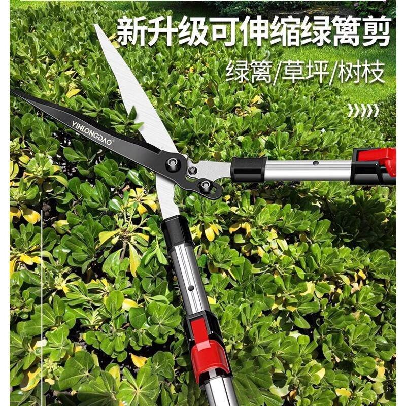 德国进口园艺大剪刀果树枝草坪修枝剪园林绿化工具绿篱剪修剪锰钢