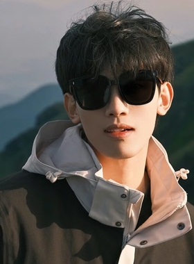 墨镜男女太阳镜户外痞帅开车偏光防紫外线骑行情侣款圆脸方脸