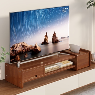 电视机增高架家用客厅电视柜垫高收纳柜置物架加高支架底座多层