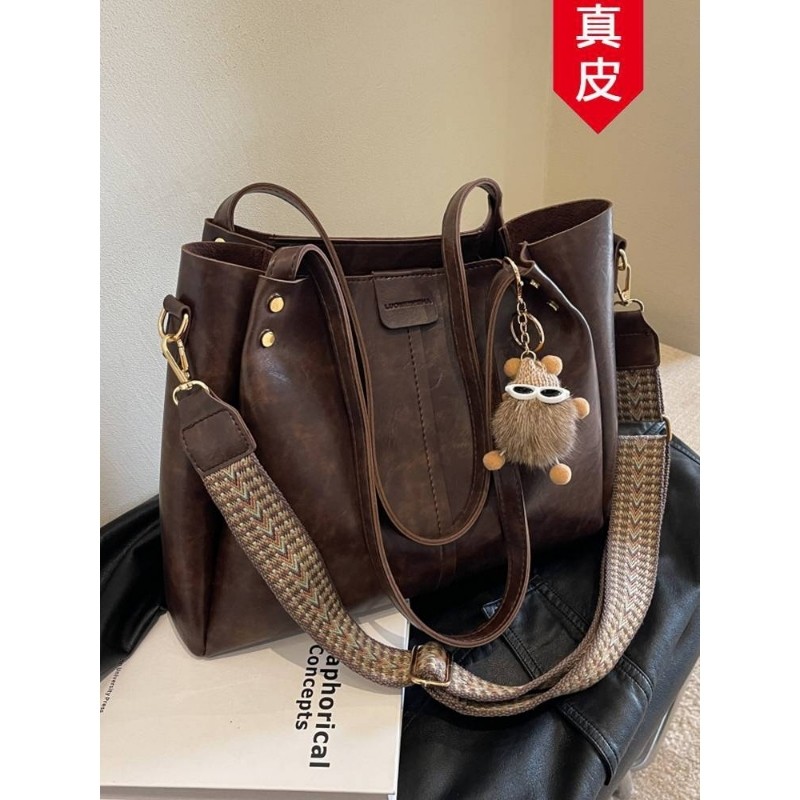 爱马女仕大容量托特包女新款今年流行复古通勤百搭单肩斜挎包