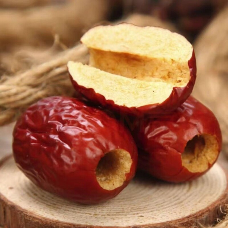 新鲜去核红枣无核新疆空心枣优质灰枣大个枣甜煮粥袋装优选年货节