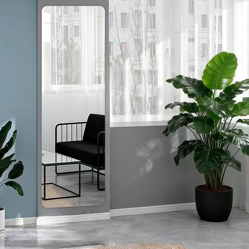 镜子贴墙软镜子家用壁挂镜面试衣镜全身穿衣镜衣柜柜门玻璃免打孔