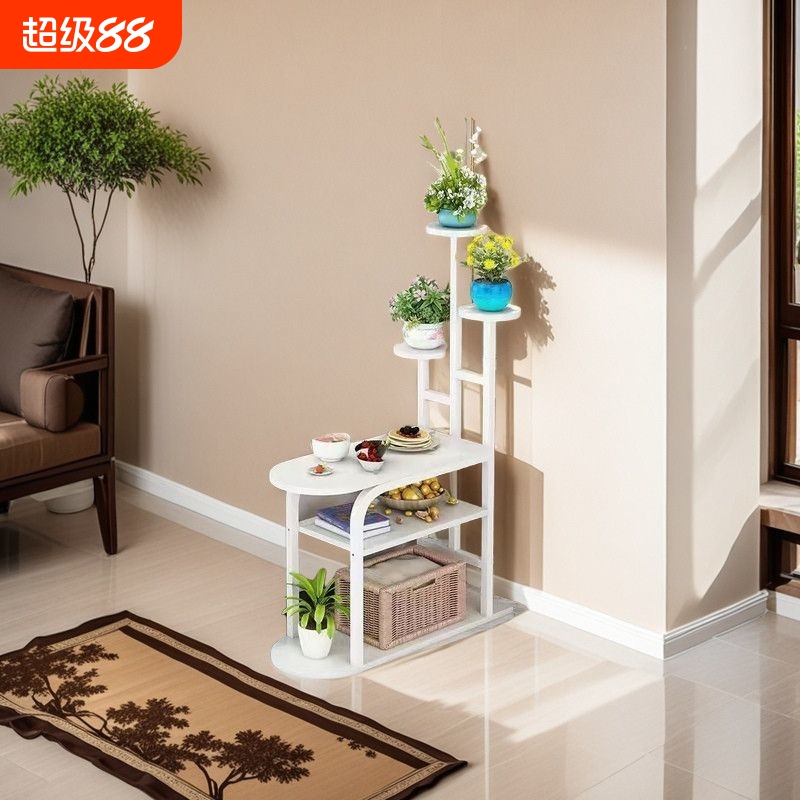 金属多层铁艺花架加粗款