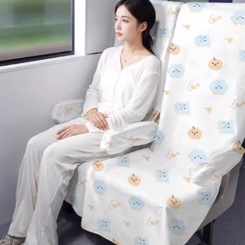高铁一次性座椅套加厚隔脏坐垫动车火车飞机大巴座位套旅行用品