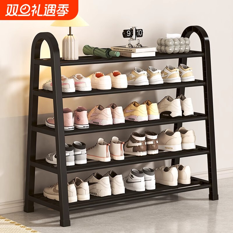 鞋架宿舍小型简易多层桌下鞋架子门口鞋柜出租房经济型鞋子收纳架