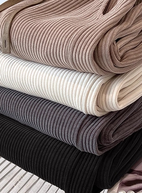 雪尼尔阔腿运动裤女大码胖mm女装秋冬季加绒加厚高腰垂感直筒长裤