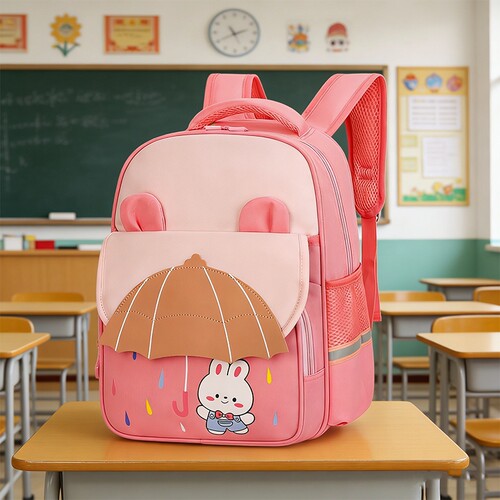 多隔层小学生幼儿园女童书包