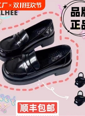 【现货】 熊熊日报社原创jk制服鞋学生基础厚底单鞋中低跟增高