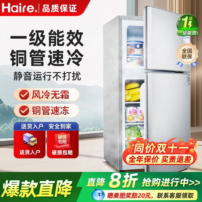 Hairex迷你双门冰箱|102人收藏